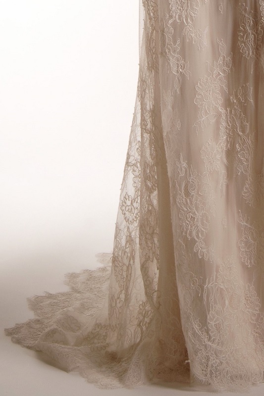 Beautiful corded bridal lace.