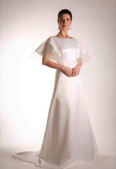 A classic 'A' line  wedding dress.