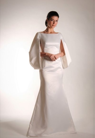 Wedding dress from the front