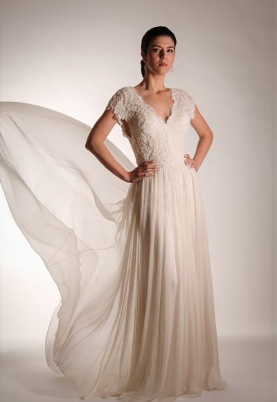 Light as air silk chiffon.